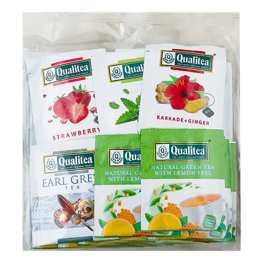 Чай Кволіті Фруктове асорті 50 ф/п х 2 г сашет м/уп - фото 1