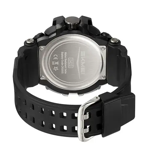 Часы мужские наручные спортивные Skmei 2422 (Черный) - фото 7