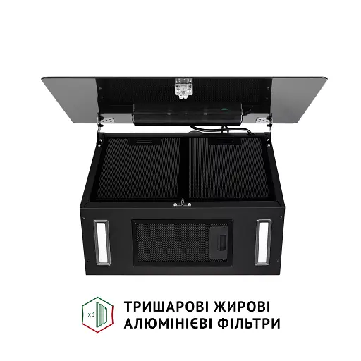 Вытяжка декоративная наклонная PERFELLI PIANO NERO - фото 10