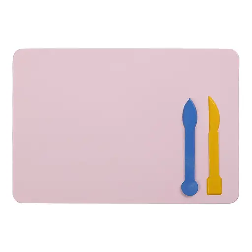 Дощечка для пластиліну, 2 стека, рожева