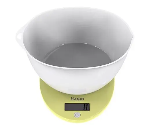 Весы кухонные электронные весы для взвешивания продуктов Magio MG-919 для дома с высокой чашей 5 кг. - фото 2