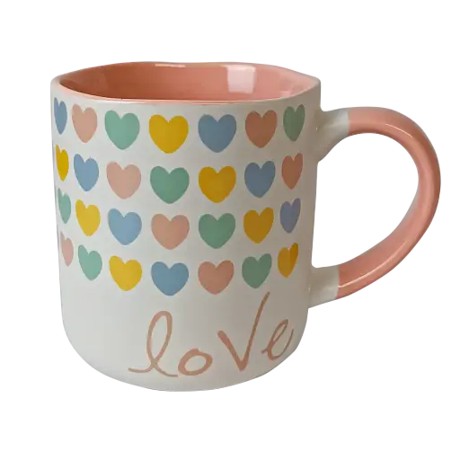 Чашка Vittora Сердечне тепло 480 мл 1 шт. (147436) - фото 3