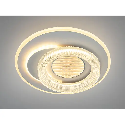 Світлодіодний стельовий світильник Romin сірий 34 Вт CCT - фото 1