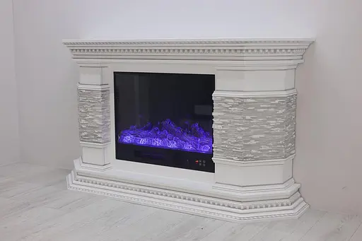 Електричний камін Palermo Bluetooth звук потріскування дров 1500Вт (10080119) - фото 10