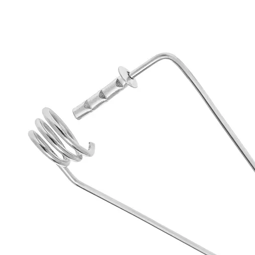 Прибор для удаления косточек из вишни косточкодавка (металл) 13 см, Kitchette Серый 84390 - фото 3