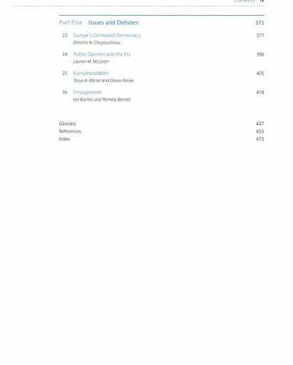 European Union Politics Third Edición - фото 7