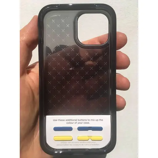 Оригинальный противоударный силиконовый чехол Tech21 для iPhone 12 Mini / 13 Mini Evo Check Black T21-8880 - фото 7