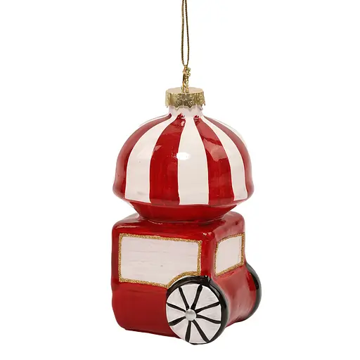 Елочное украшение "Цирковая тележка" 5,7*9,5 см, YQ1465974
