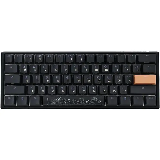 Клавіатура Ducky One 3 Mini Cherry MX Speed Silver RGB Black DKON2161ST-PUAPXCLAWSC1 UA (125716) - фото 2