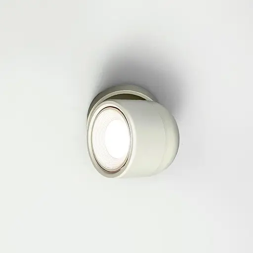 Накладной белый поворотный светильник 4000K Ø8,5х10,5 см | Line F | Арт. 8234 W QY-S - фото 2