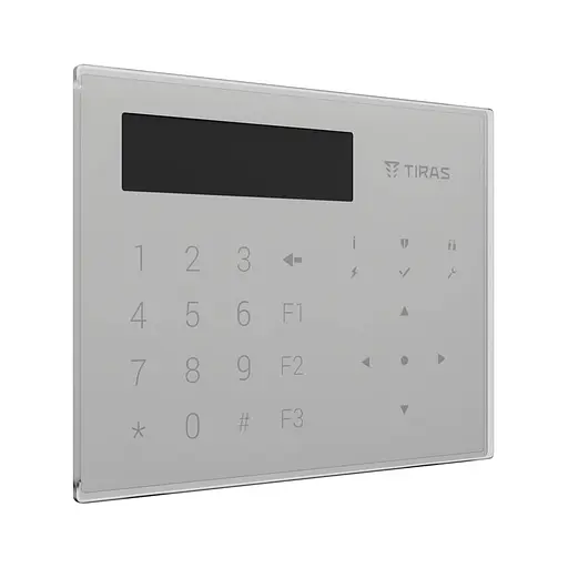 Клавиатура Tiras K-GLCD White с OLED-дисплеем (21-00019) - фото 2