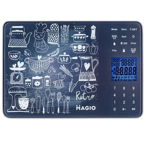 Электронные весы для взвешивания продуктов Magio MG-692 с дисплеем для дома до 5кг. - фото 1