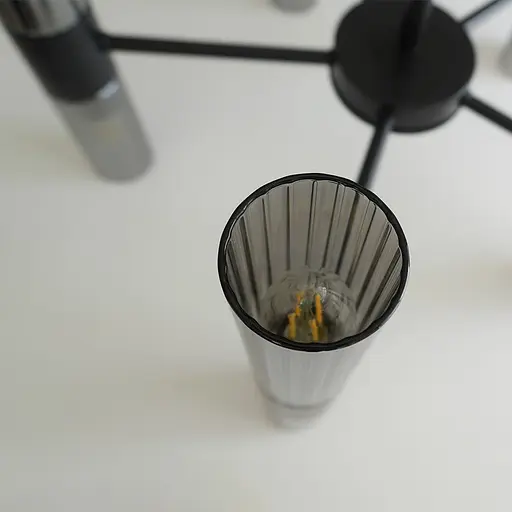 Накладний світильник Ardero BL1850-1 AURORA під лампу чорний - фото 2