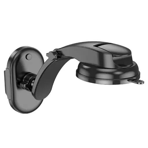 Автотримач для телефона BOROFONE BH73 Charm press type center console car holder Black - фото 5