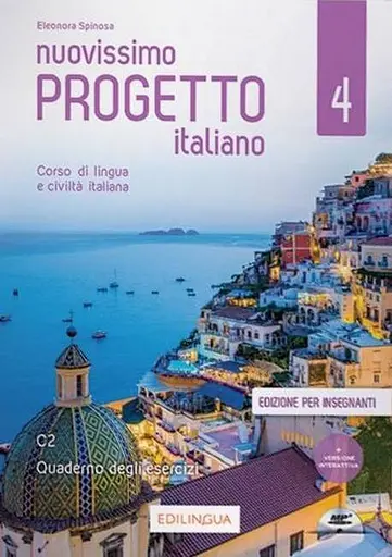 Progetto Italiano Nuovissimo 4 (C2). Quaderno degli esercizi dell’insegnante + CD audio