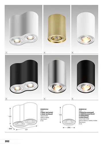 Світильник точковий Zuma Line 50407-WH RONDOO - фото 3