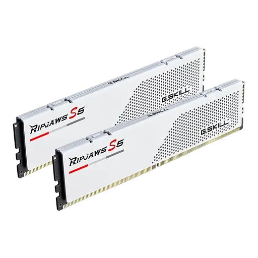 Оперативна пам'ять G.Skill 96GB (2x48GB) DDR5 5200MHz Ripjaws S5 White (F5-5200J4040A48GX2-RS5W)