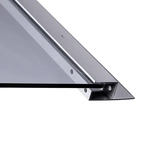 Гидромассажный бокс Lidz Tani SBM90x90.SAT.LOW.GR, стекло тонированное 4 мм, Черный, Универсальная, Черный, черный, мелкий (до 20 см) - фото 3