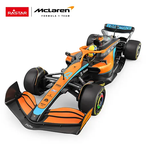Машинка McLaren F1 MCL36 помаранчевий RASTAR модель 1:12 Автомобіль на дистанційному керуванні + пульт - фото 3