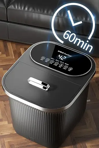 Гидромассажная ванночка для ног Royalstar - A8 с массажными роликами + подогревом воды - фото 10