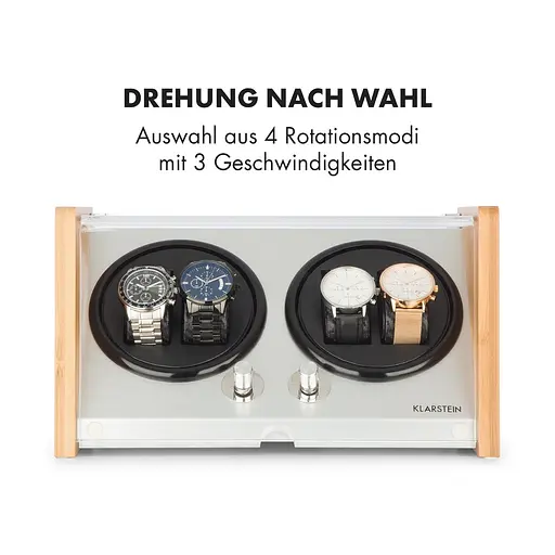 Ротомат ящик для автоподзавода часов Klarstein Hanoi 4 (10032798) - фото 2