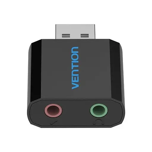 Зовнішня звукова карта Vention USB External Sound Card (VAB-S17-B) адаптер - фото 3