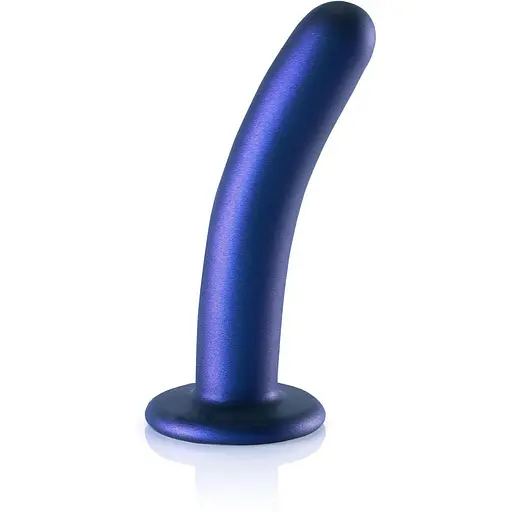 Фаллоимитатор Ouch! Smooth G-Spot Dildo 6apos;apos; 15 см (синий)