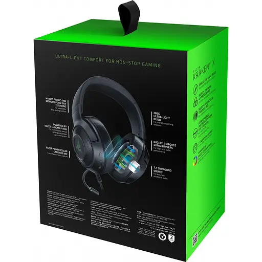 Навушники Razer Kraken V3 X USB Black (RZ04-03750300-R3M1) - фото 7