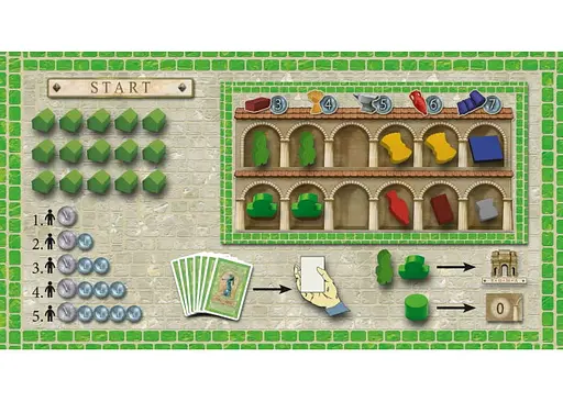 Настольная игра PD-Verlag Конкордия (Concordia) (англ.) (PS066) - фото 6