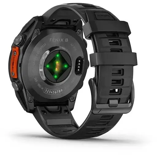 Смарт-часы Garmin Fenix 8 47mm AMOLED Slate Grey with Black Silicone 010-02904-09 - фото 5