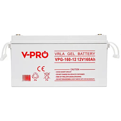 Акумуляторна батарея Volt Polska GEL 12 V 160 Ah VPRO PREMIUM VRLA