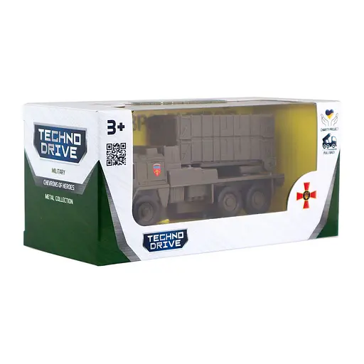 Моделька "Реактивна Система Залпового Вогню" "96 ЗРБр" TechnoDrive 250330W2 серії "Шеврони Героїв" - фото 13