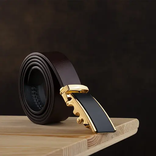 Ремінь шкіряний Vintage чоловічий 115х3,4 см acs0014915 - фото 6