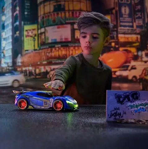 Уцінка. Машинка Road Rippers Speed Swipe Bionic Blue (20121) - фото 4