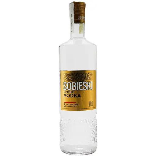 Водка Sobieski Superior 40% 1 л (4770053222358)