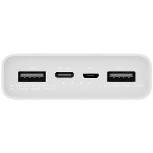 Зовнішній акумулятор (павербанк) Xiaomi Mi Power Bank 3 20000 mAh (VXN4258CN, PLM18ZM) - фото 4