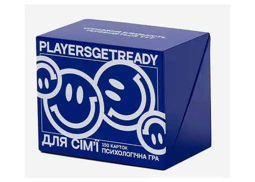 Настольная игра PLAYERSGETREADY Психологическая игра для семьи (150 карточек) (укр.) (family#Ua) - фото 2