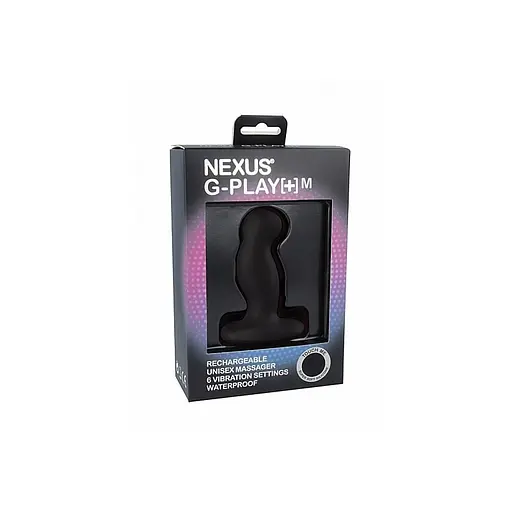 Стимулятор простати Nexus G-Play+ Medium, 8 см чорний - фото 4