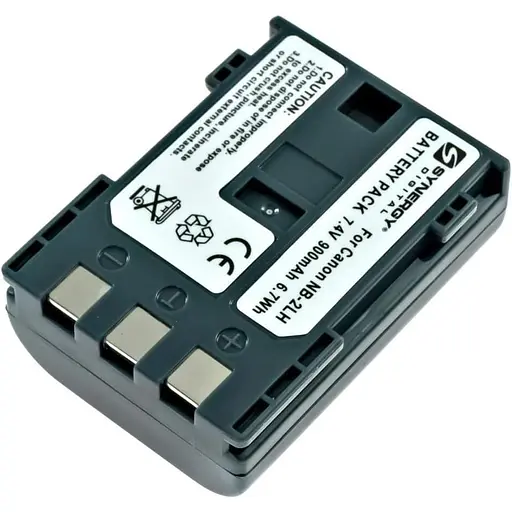 Літій-іонна батарея NB-2LH - перезарядна надвисока ємність (900 мА·год) - заміна акумуляторів Canon NB-2LH і NB-2L