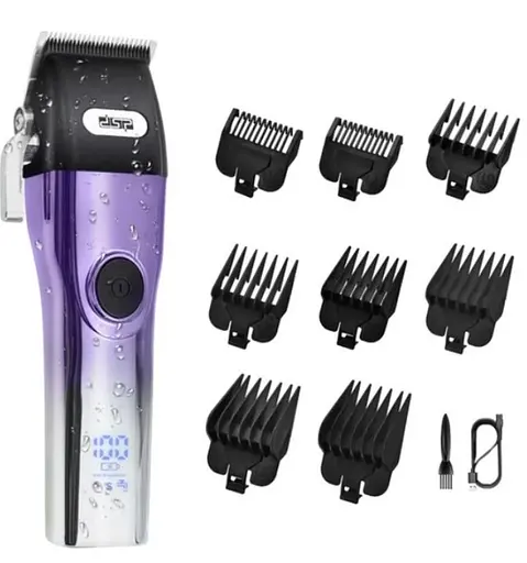 Машинка для стрижки для мужчин DSP D90493-SP универсальная машинка по уходу за волосами на аккумуляторе 5 Вт Фиолетовый - фото 5
