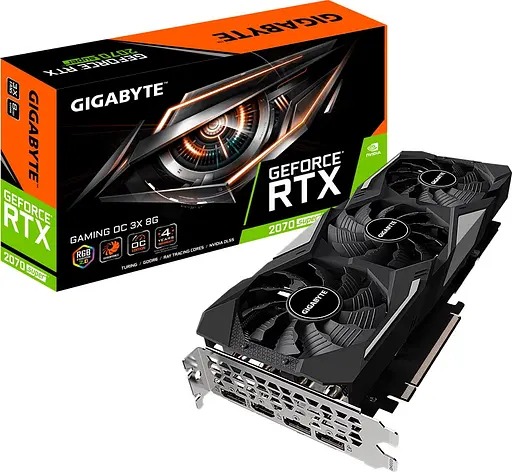 Видеокарта GeForce RTX 2070 Super 8GB Gigabyte Gaming 3X OC (GV-N207SGAMING OC-8GD) Б/У - фото 2