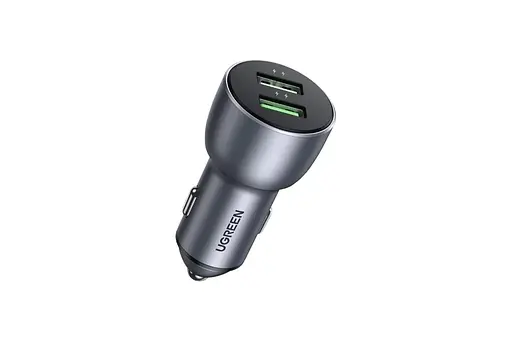 Зарядний пристрій автомобільний Ugreen CD213 2 порти USB-A 36 W (10144) - фото 3