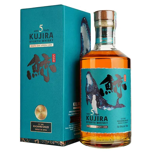 Віскі Kujira 5 Year Old 43% 0.7 л в подарунковій упаковці