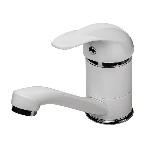 Змішувач для умивальника EcoMix GEZ-White-203M Білий - фото 5