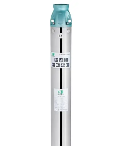 Насос глубинный центробежный многоступенчатый Pumpman 3.5КСЕМ3-12-0,75 кВт Hmax 66 м Qmax 5,4 куб.м 750 Вт (CV032265) - фото 3