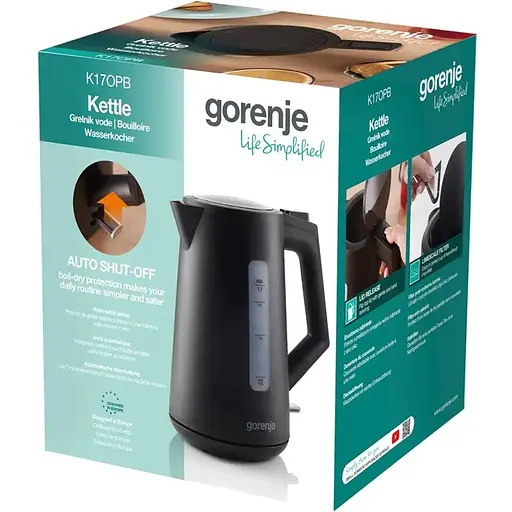 Електрочайник Gorenje K17OPB (7159946) - фото 3