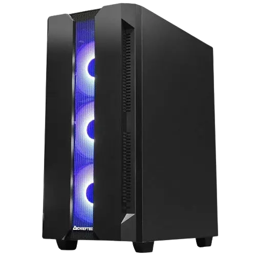 Корпус Chieftec Gaming Hunter Tempered Glass Edition ARGB Black (GS-01B-OP)