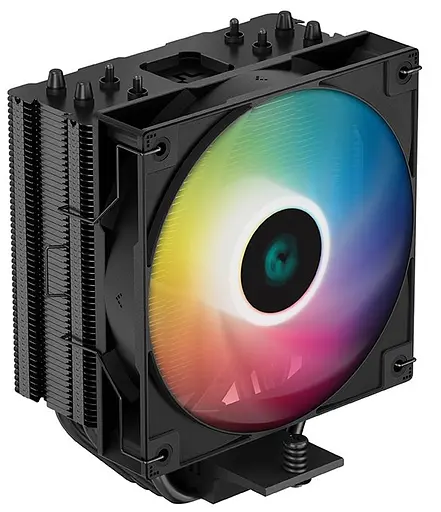 Кулер для процессора Deepcool AG400 BK ARGB 1700 AM5 (R-AG400-BKANMC-G-2) - фото 2