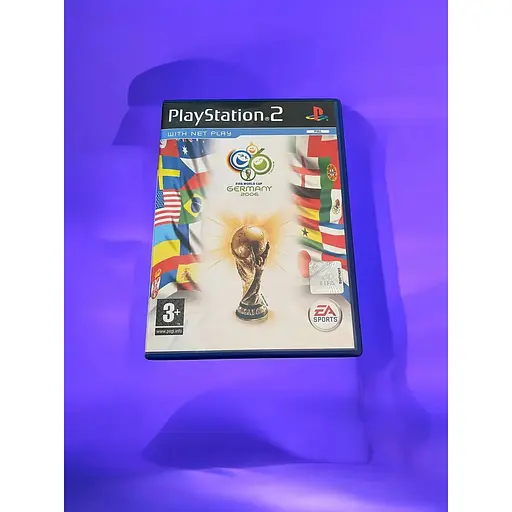Диск с игрой на PlayStation 2 лицензия FIFA World Cup 2006, игра на PlayStation 2 FIFA World Cup 2006
