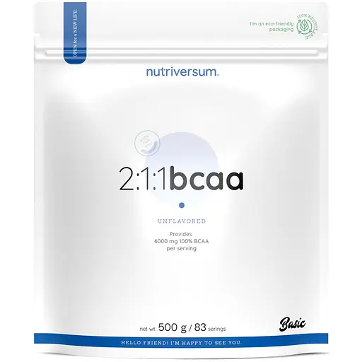 Добавка дієтична Nutriversum 2:1:1 BCAA 500 г - фото 1